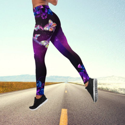 Butterfly Yoga Pants