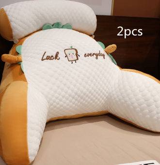 Fluffy Sofa Cushion Pillow with embroidered design, ergonomic support, and soft, durable fabric.