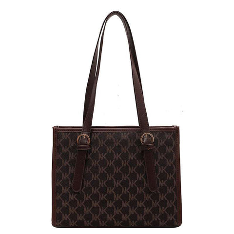 Large capacity handbag with stylish design and spacious interior.