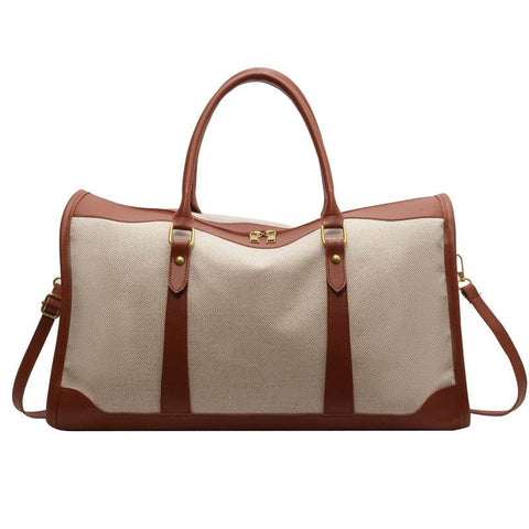 Large Capacity Purse with brown accents, designed for ample storage and style.