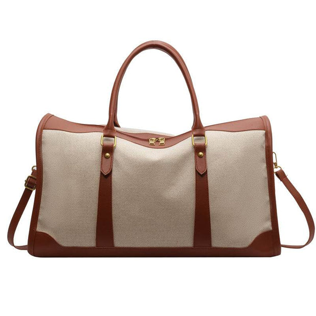 Large Capacity Purse with brown accents, designed for ample storage and style.