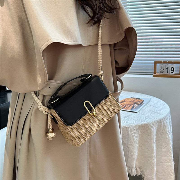 Western Shoulder Handbag with decorative stitching and unique hardware, showcasing rustic charm and versatile style.