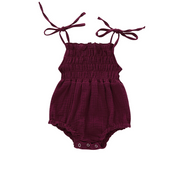 Soft Cotton Strapping Baby Creeper