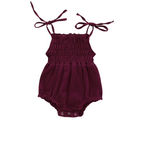 Soft Cotton Strapping Baby Creeper