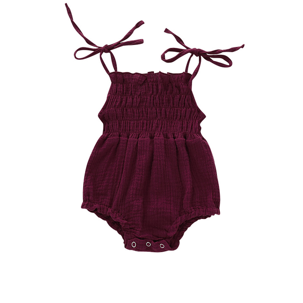 Soft Cotton Strapping Baby Creeper