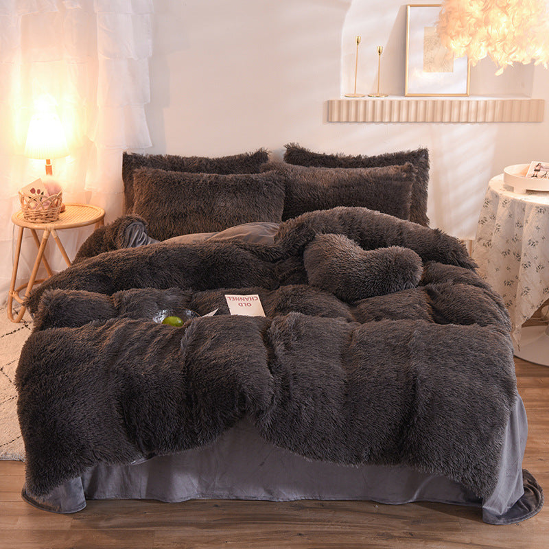 Fleece Duvet Cover Set