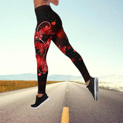 Butterfly Yoga Pants