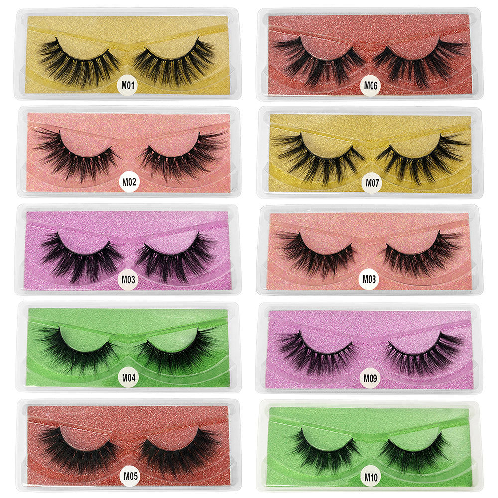 3D False Eyelashes Set