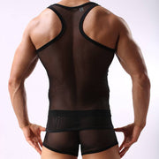 Mens mesh underwear featuring breathable fabric for comfort and style.