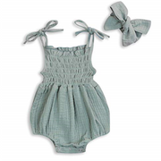 Soft Cotton Strapping Baby Creeper