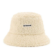 Lambswool Female Fishing Cap with dome design and short brim for warmth and style.