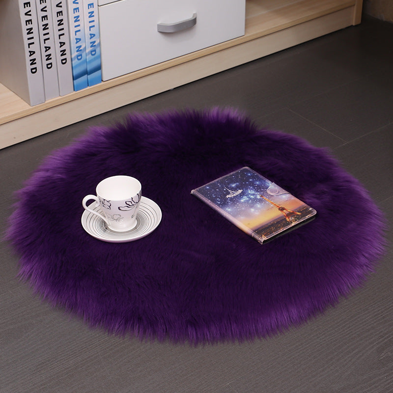 Plush Floor Wool Carpets