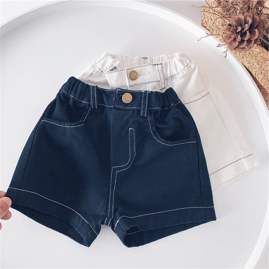 Unisex Spring and Summer Jeans Shorts