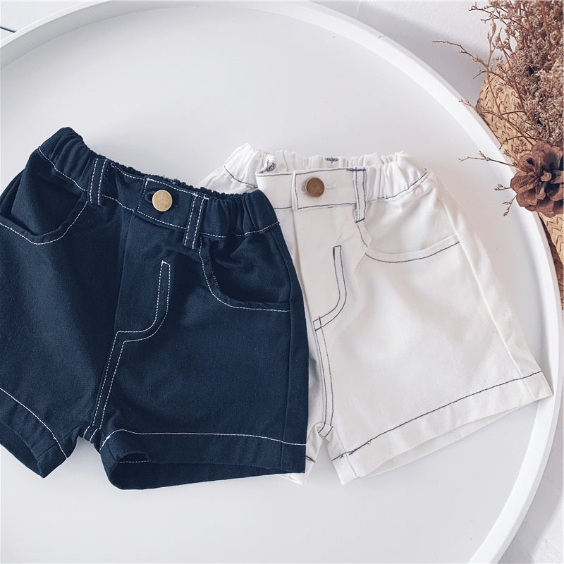 Unisex Spring and Summer Jeans Shorts