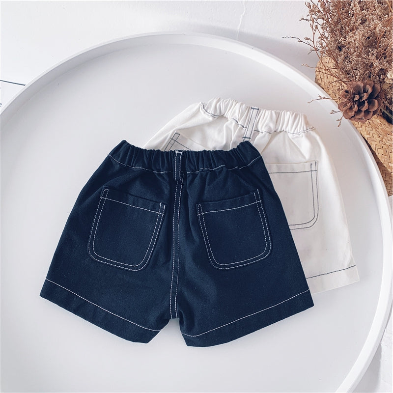 Unisex Spring and Summer Jeans Shorts