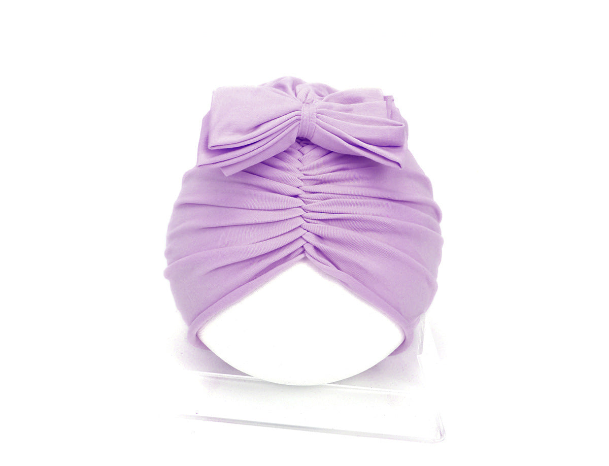 Newborn Girl Soft Turban Bonnet