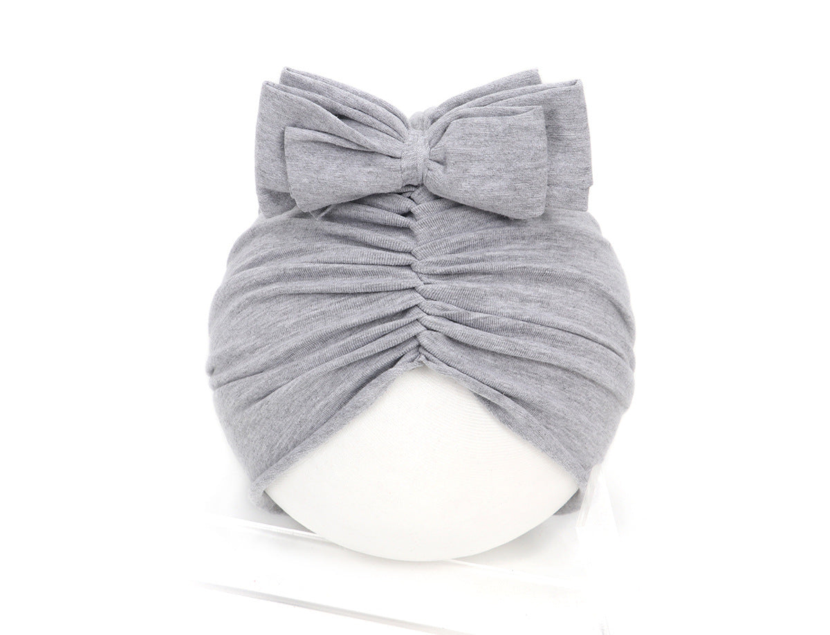 Newborn Girl Soft Turban Bonnet