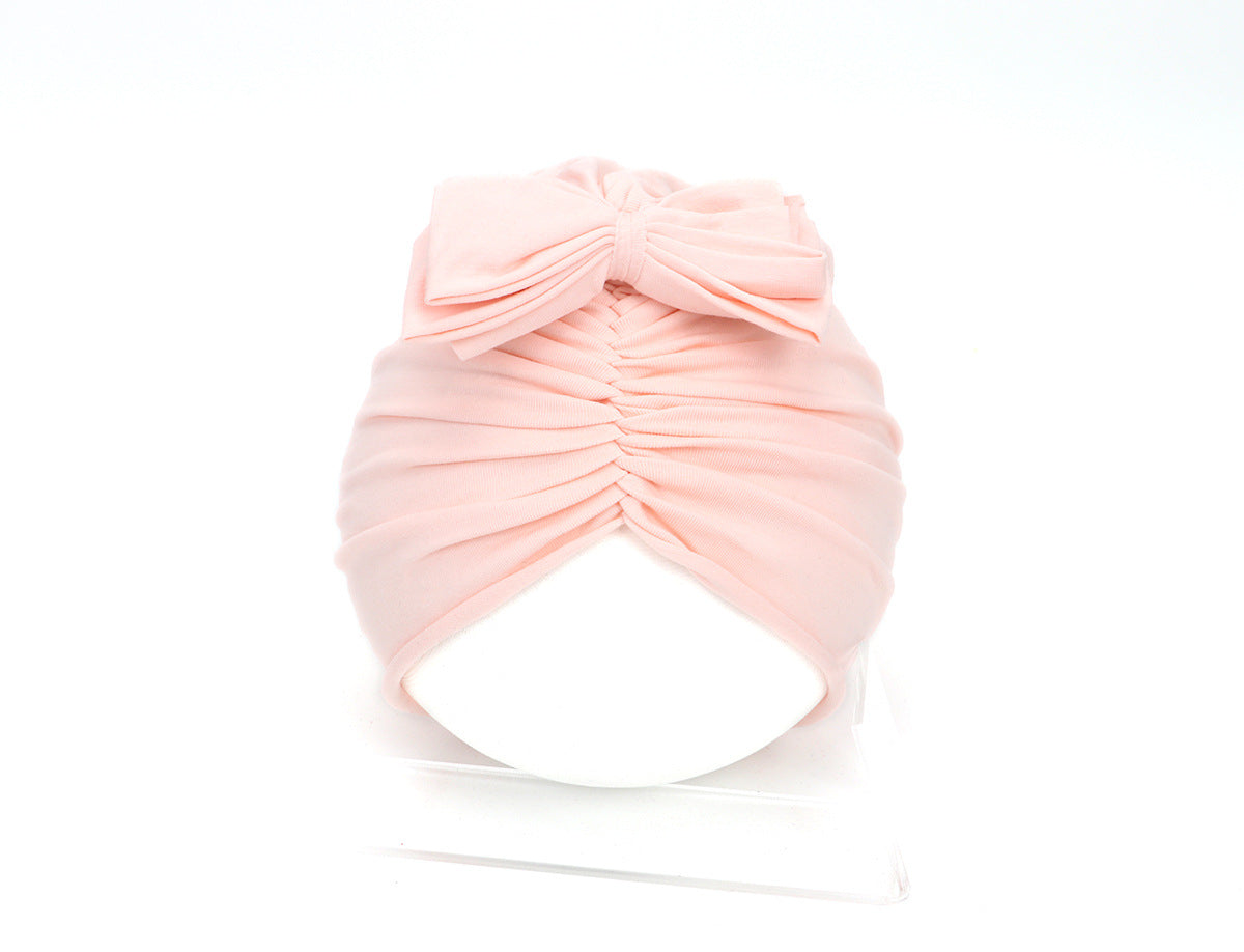 Newborn Girl Soft Turban Bonnet