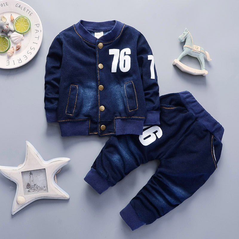 Boys Stylish Denim Suit