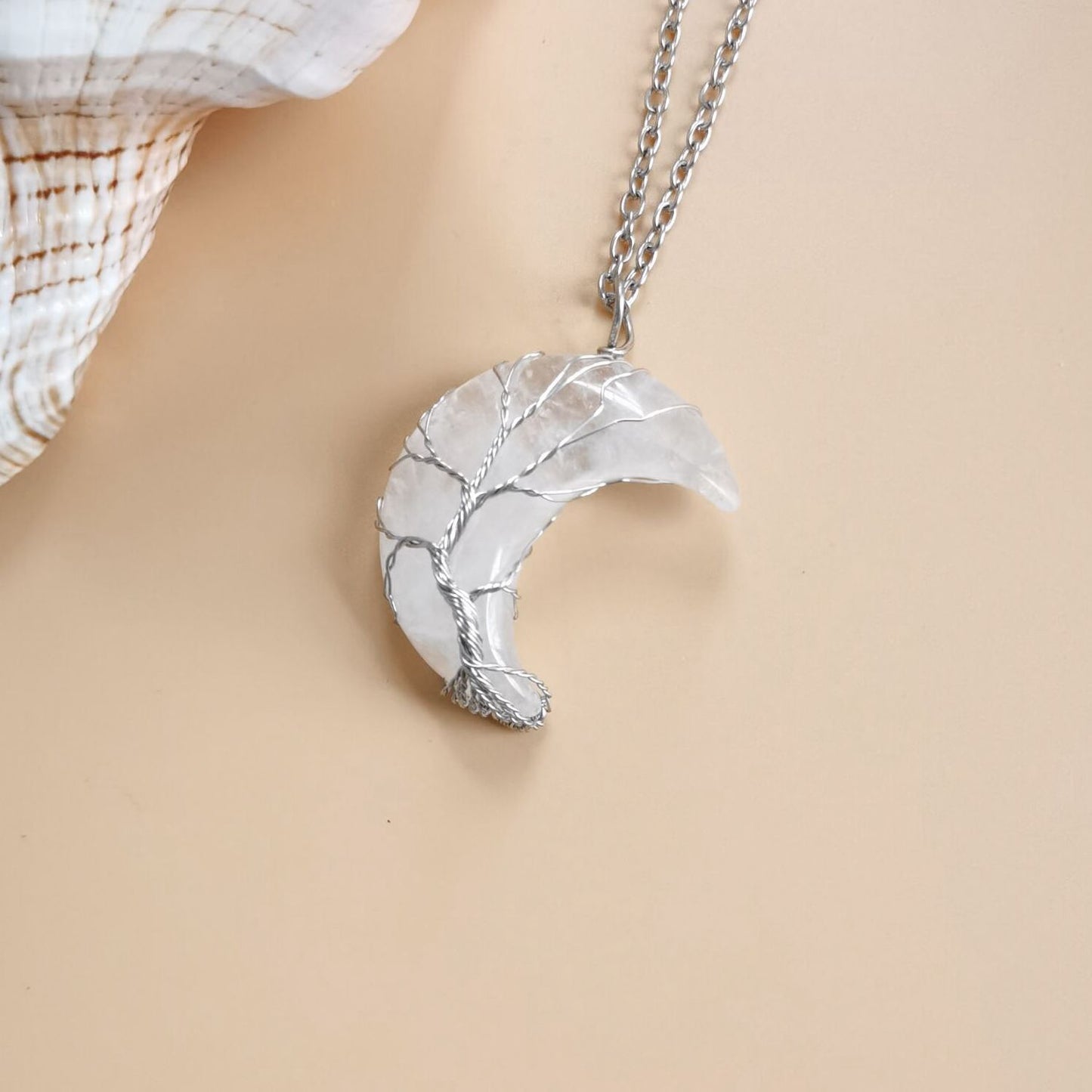 Moon Tree Of Life Necklace