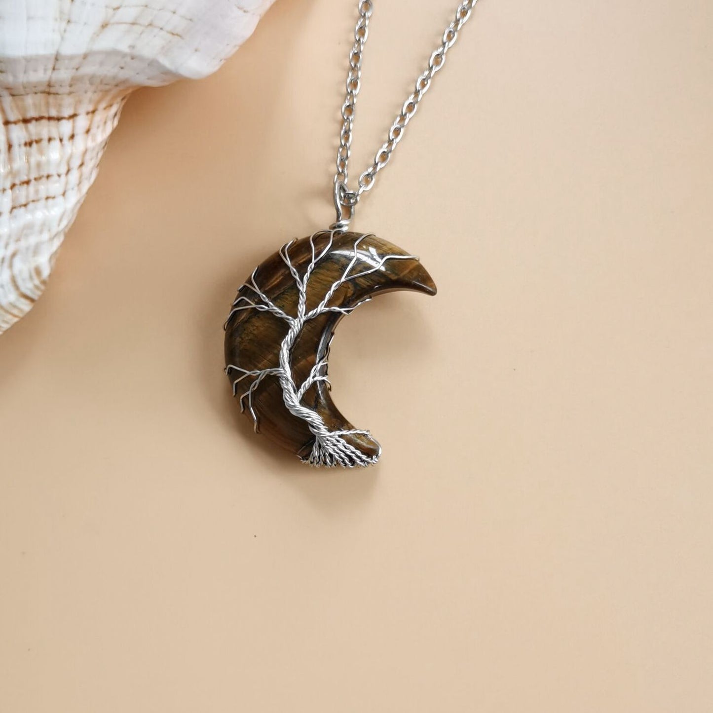 Moon Tree Of Life Necklace