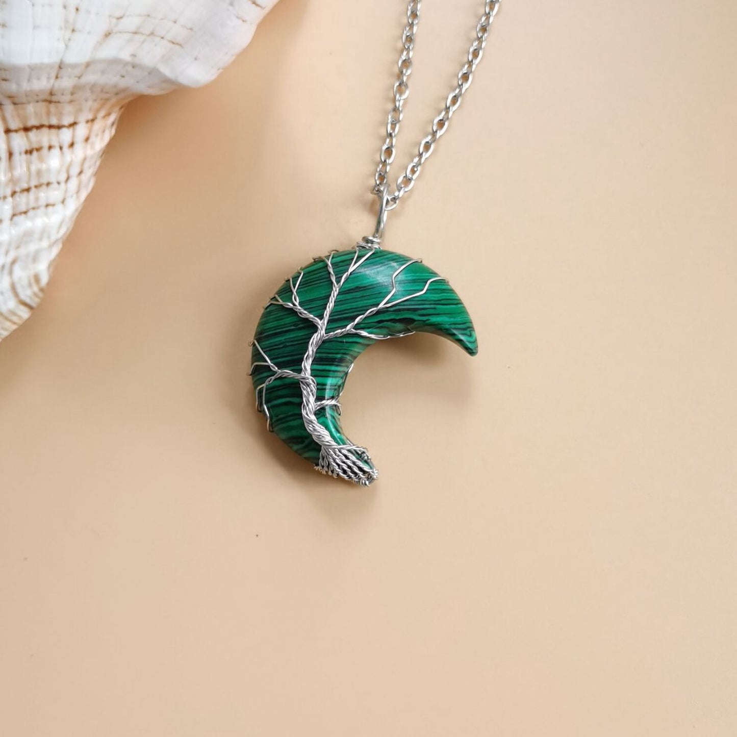 Moon Tree Of Life Necklace