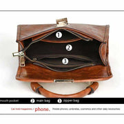 Retro Diamond Studded Shoulder Bag with spacious interior and diamond embellishments.
