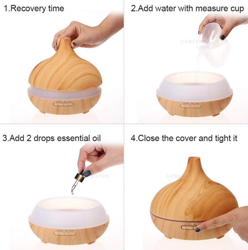 Woodgrain Ultrasonic Diffuser