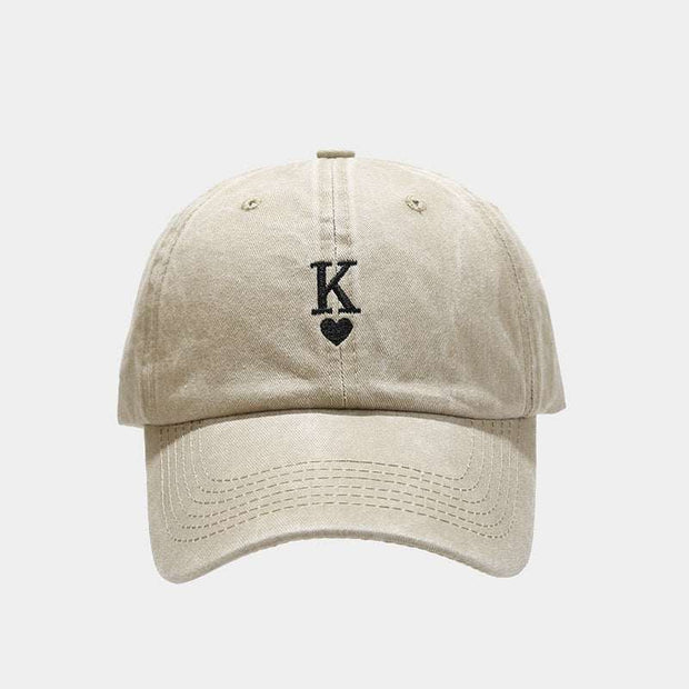 Vintage baseball cap with embroidered design, adjustable fit, and breathable fabric for casual style.
