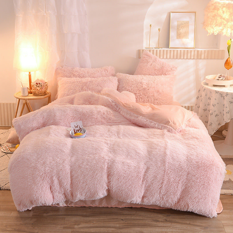 Fleece Duvet Cover Set