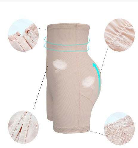 Belly Compression Leggings in skin color showcasing high-rise design, fabric details, and supportive features for maternity wear.