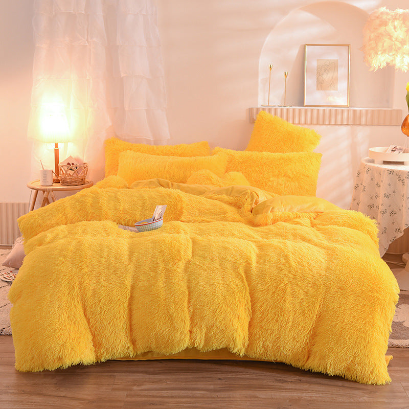 Fleece Duvet Cover Set