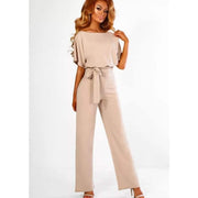 Summer Button Tie Jumpsuit