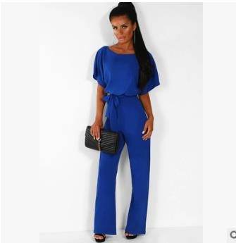 Summer Button Tie Jumpsuit