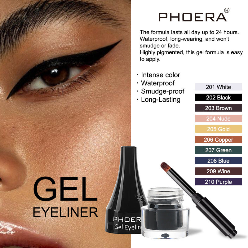 PHOERA Ten Color Eyeliner