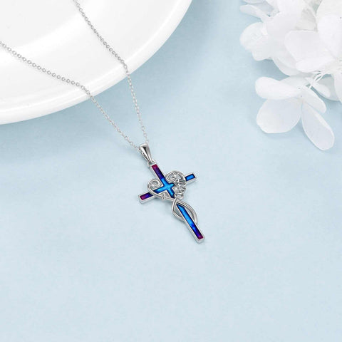 Sterling Silver Cross Necklace