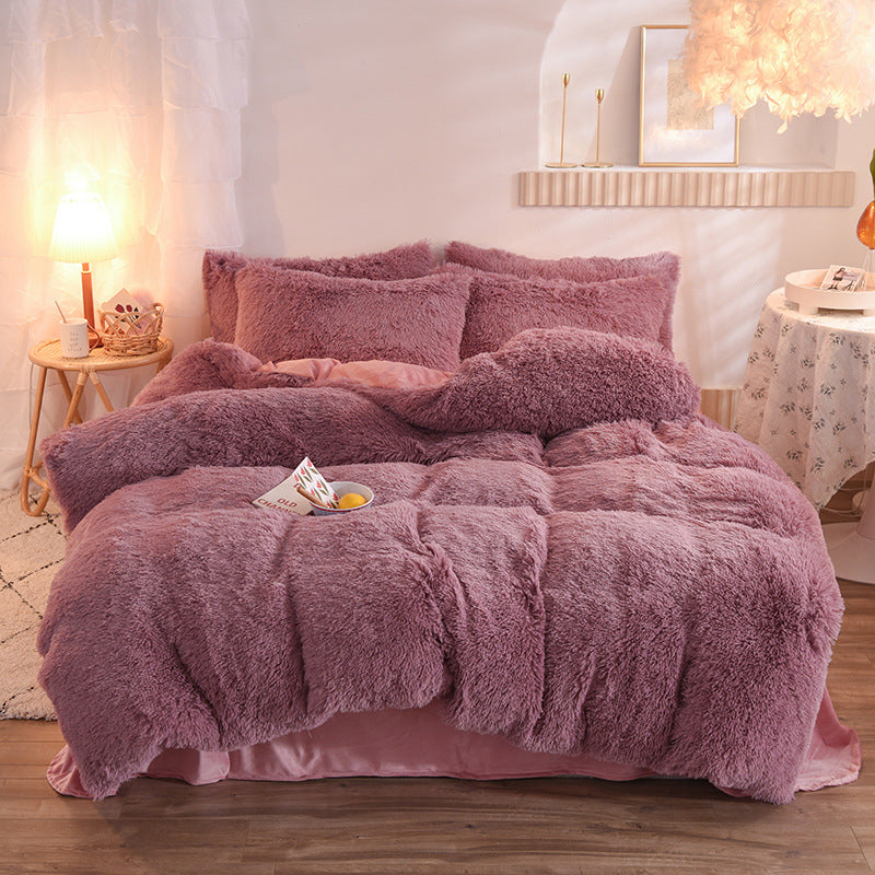 Fleece Duvet Cover Set