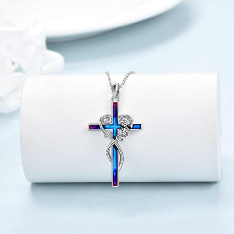 Sterling Silver Cross Necklace