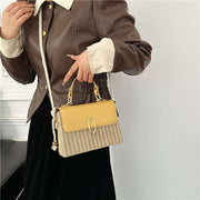 Western Shoulder Handbag with decorative stitching and comfortable strap.