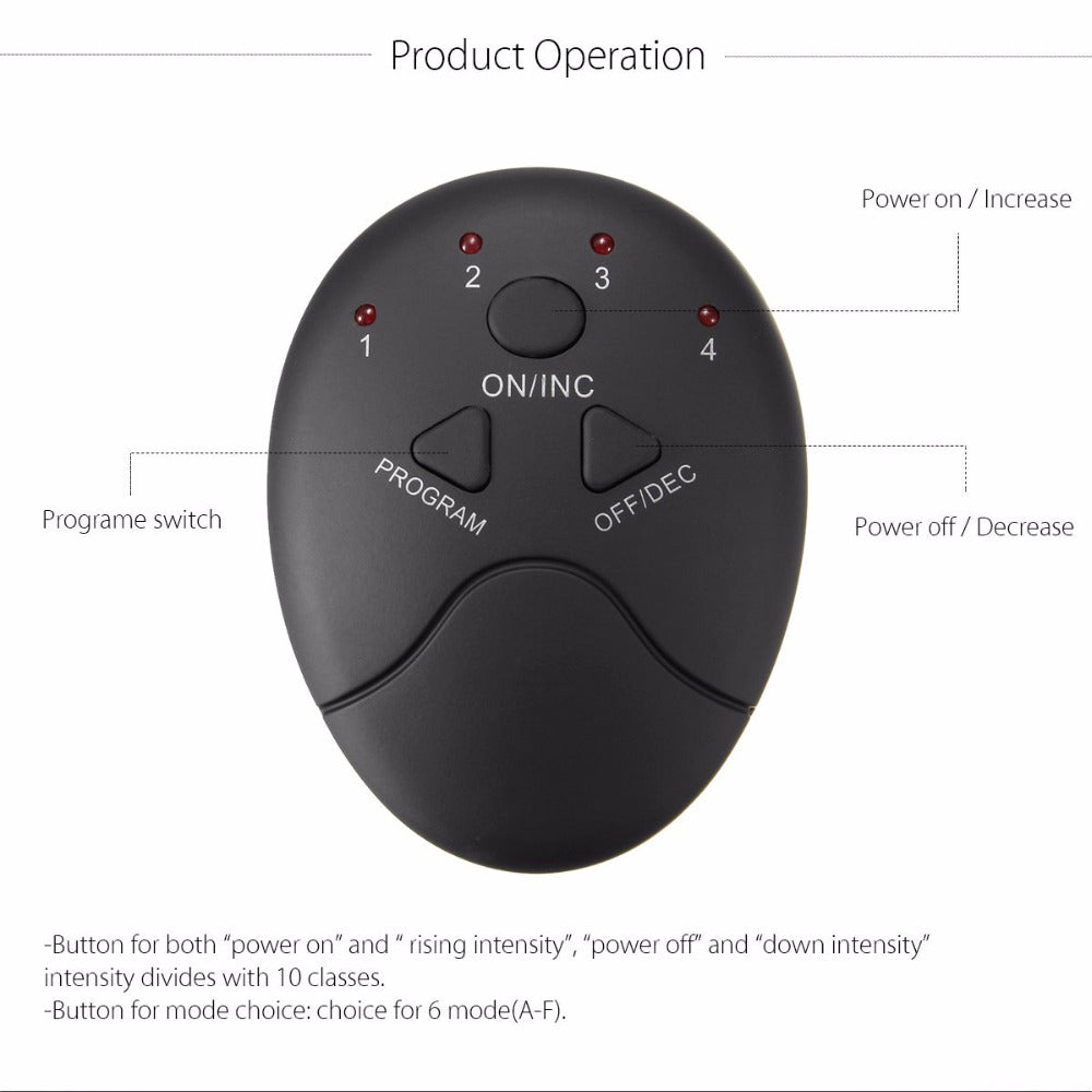 Smart Rechargeable Ab Patch