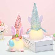 Easter Sequin Gnome Hat with colorful sequins and festive design, perfect for Easter celebrations and decorations.