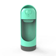 Portable Dog Drinker Bottle with foldable design and one-click system for travel.