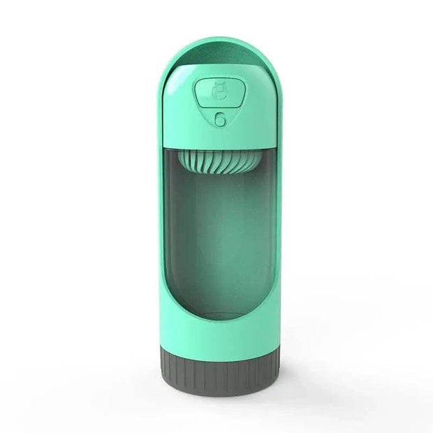 Portable Dog Drinker Bottle with foldable design and one-click system for travel.