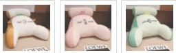 Fluffy Sofa Cushion Pillow in various colors and designs.