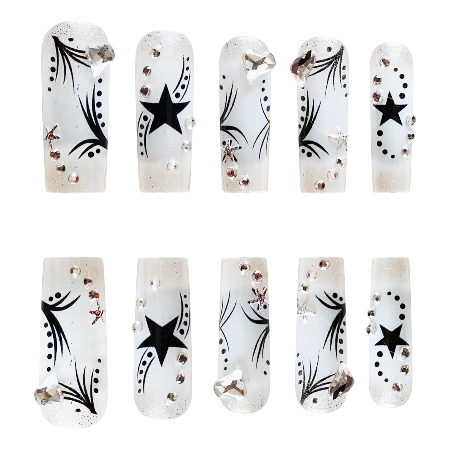 Women's Fashion Rhinestone Nails