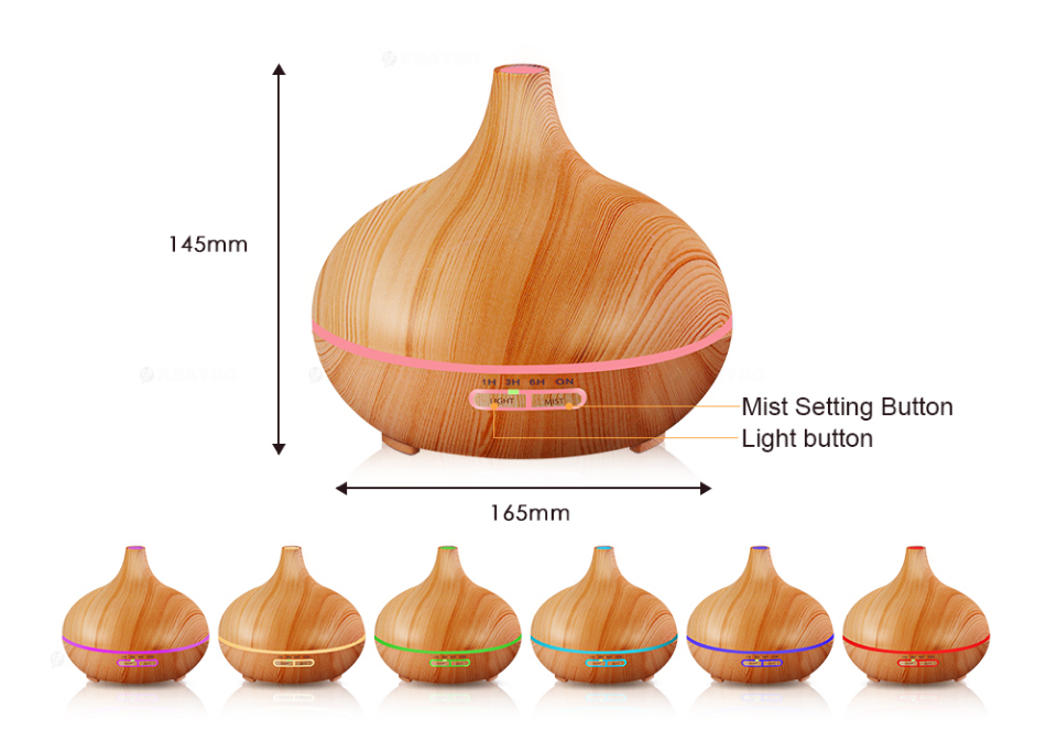 Woodgrain Ultrasonic Diffuser