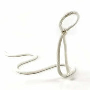 Suspended Rope Wine Bottle Holder with durable rope and serpentine design.