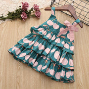 Cake Skirt Camisole Set with whimsical cake design and adjustable straps for style and comfort.