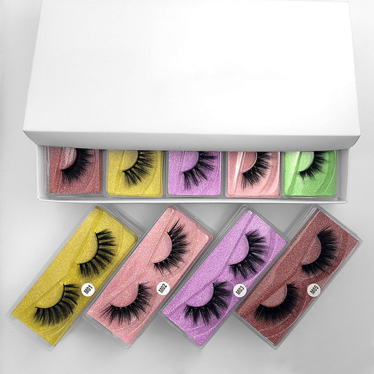 3D False Eyelashes Set