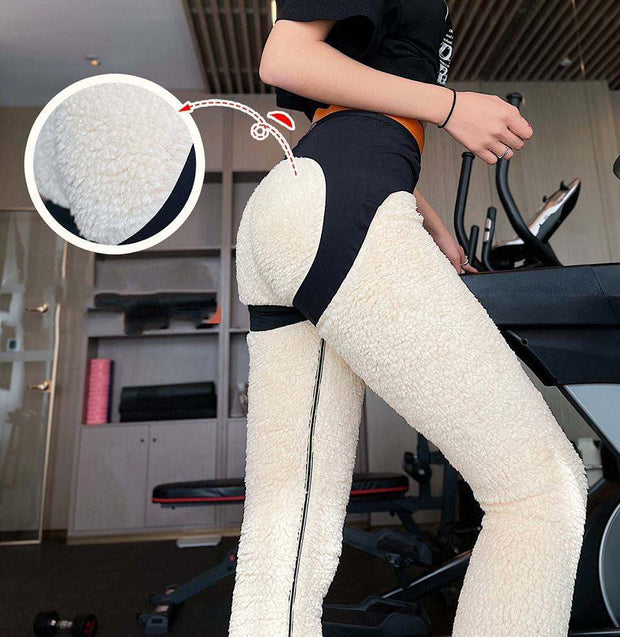 Lambs Wool Leggings with premium softness and insulation